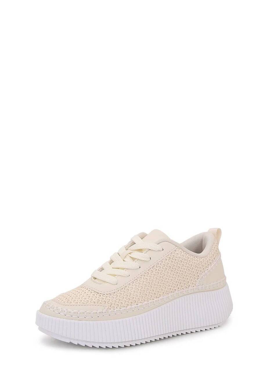 NEW LET'S SEE STYLE women's pamela platform sneaker in beige